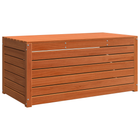 Tuinopbergbox 101x50.5x46.5 cm massief grenenhout wasbruin
