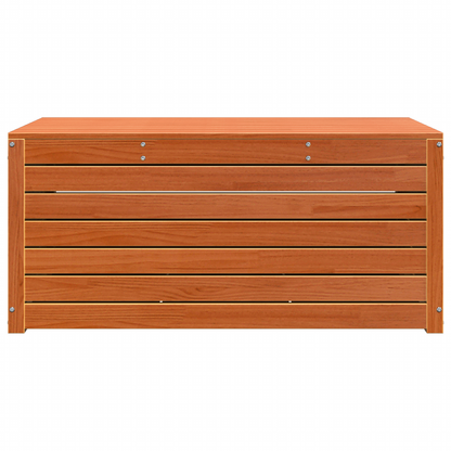 Tuinopslagdoos Wasbruin 101 x 50.5 x 46.5 cm Massief grenenhout
