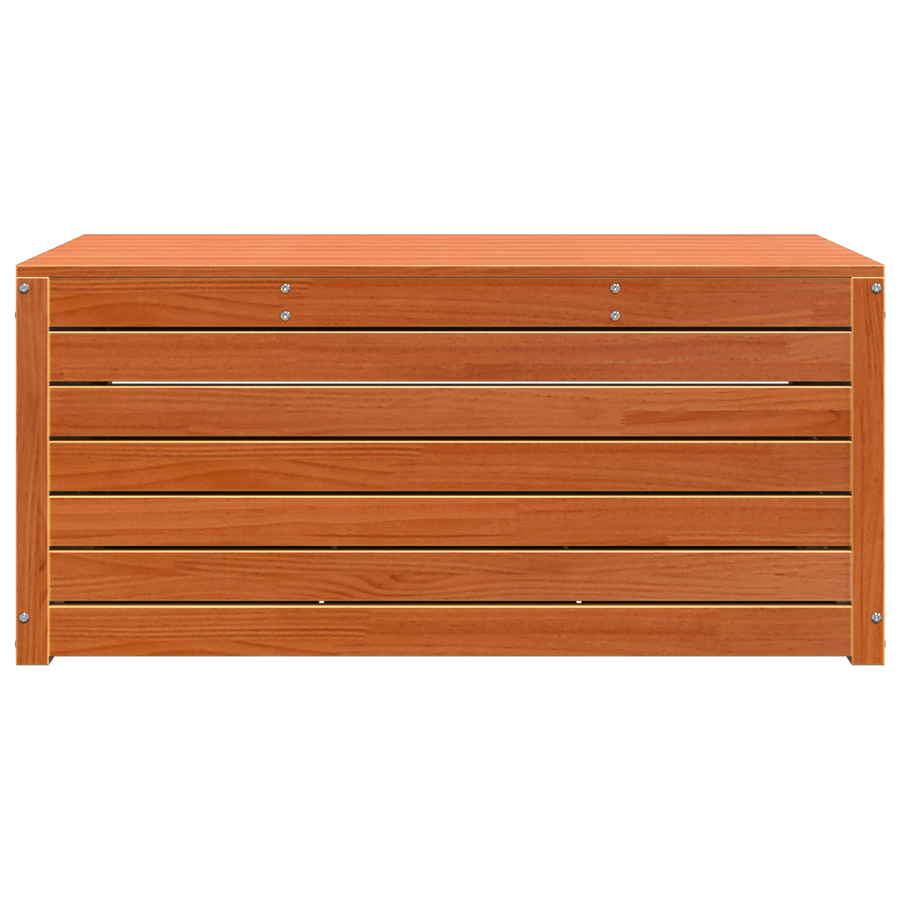 Tuinopslagdoos Wasbruin 101 x 50.5 x 46.5 cm Massief grenenhout