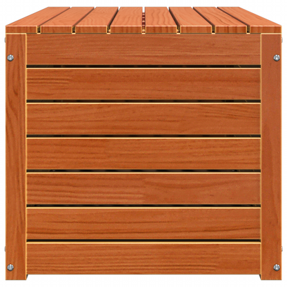 Tuinopslagdoos Wasbruin 101 x 50.5 x 46.5 cm Massief grenenhout