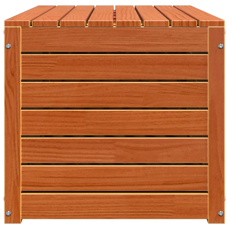 Tuinopslagdoos Wasbruin 101 x 50.5 x 46.5 cm Massief grenenhout