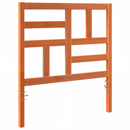 Bed Hoofdbord Wasbruin 80.5 x 4 x 104 cm Massief grenenhout