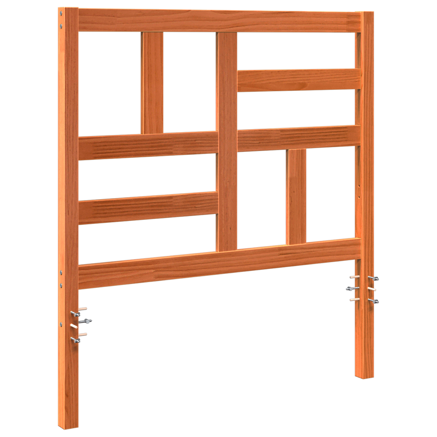 Bed Hoofdbord Wasbruin 105.5 x 4 x 104 cm Massief grenenhout