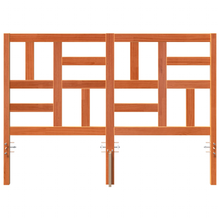 Bed Hoofdbord Wasbruin 145.5 x 4 x 104 cm Massief grenenhout