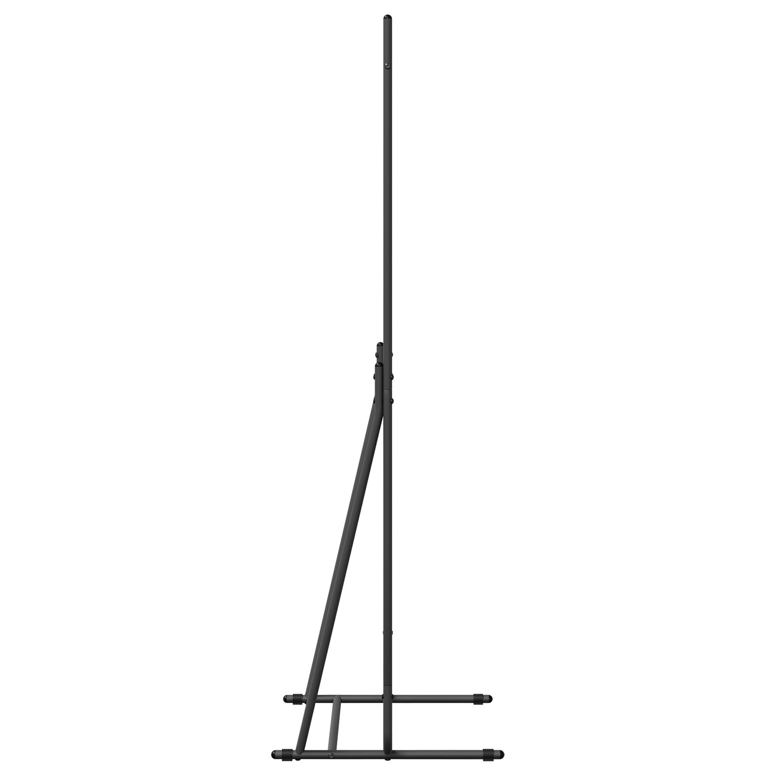 Kledingrek Zwart 62x48x158 cm Gegalvaniseerd Staal