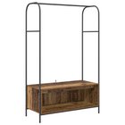 Clothes Rack Brown Oak 100 x 44 x 160 cm Engineered Wood