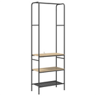 Clothing Rack with Shelf Sonoma Oak 60 x 30 x 171 cm Engineered Wood