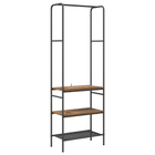 Kledingrek 60x30x171 cm bewerkt hout