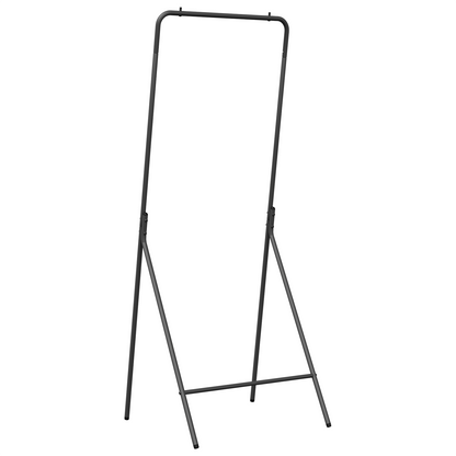 Kledingrek Zwart 60x53x155 cm Van Gegalvaniseerd Staal