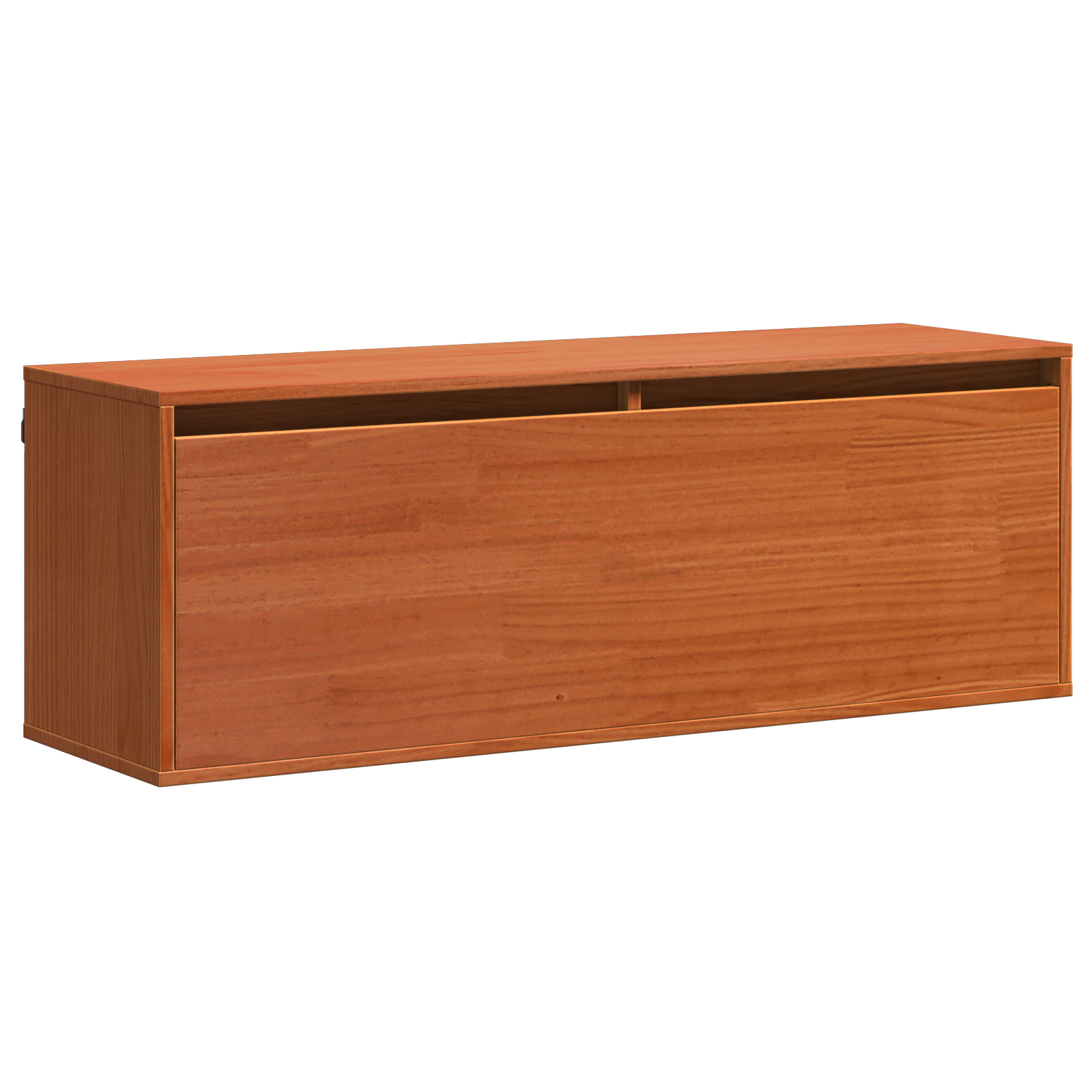 Wandkast Wasbruin 100 x 30 x 35 cm Massief grenenhout