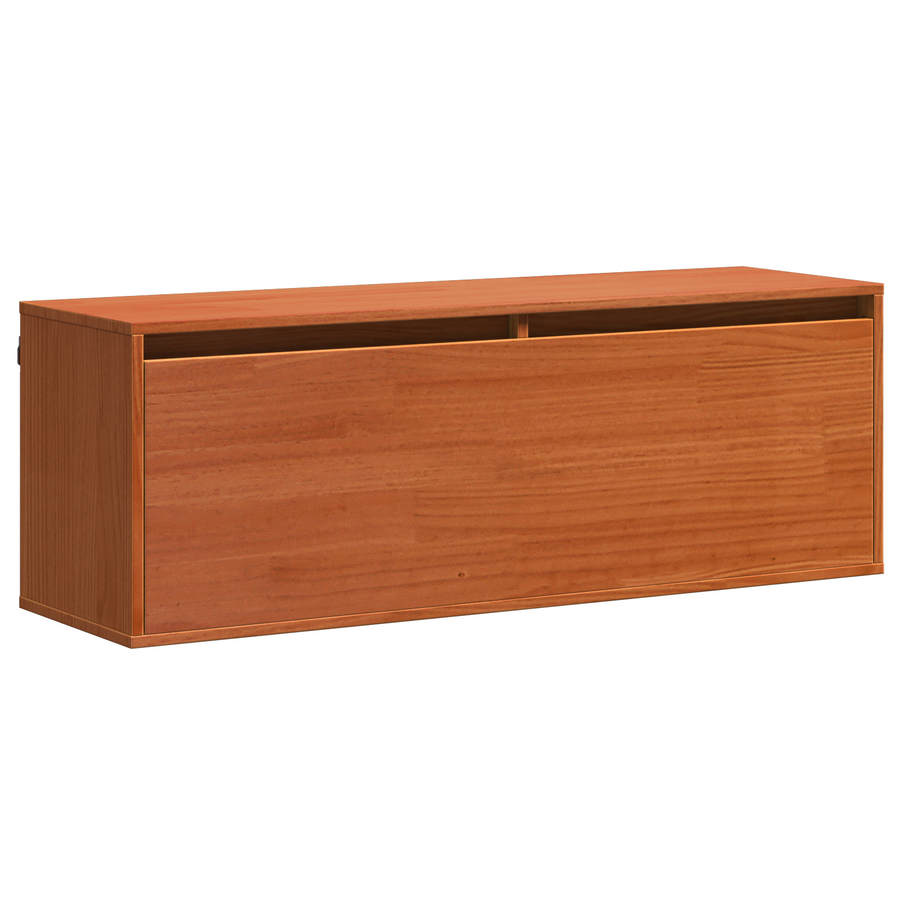Wandkast Wasbruin 100 x 30 x 35 cm Massief grenenhout