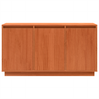 Dressoir met opslag met de deur Bruin 111 x 34 x 60 cm Massief grenenhout
