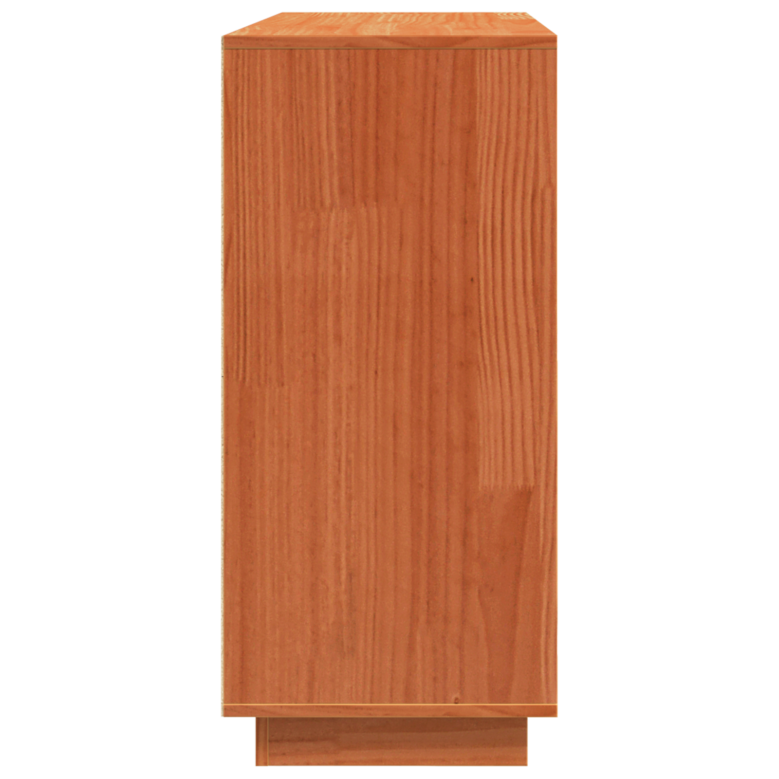 Dressoir met lade Wasbruin 110 x 34 x 75 cm Massief grenenhout