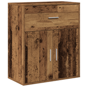 Dressoir 60x31x70 cm bewerkt hout bruin
