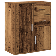 Dressoir 60x31x70 cm bewerkt hout oud