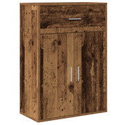 Dressoir 60x30x84 cm bewerkt hout bruin