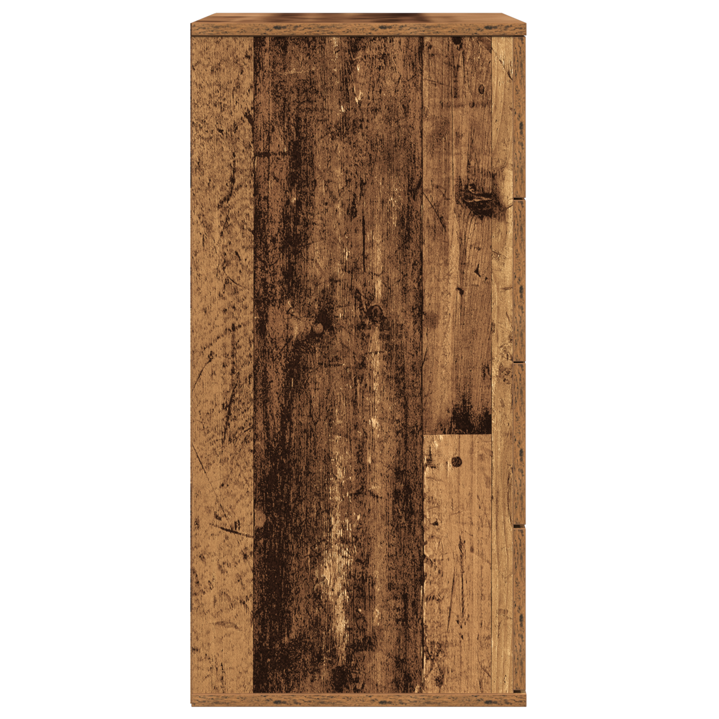 Dressoir met lade met opslag Oude hout 60 x 39 x 80 cm Bewerkt hout