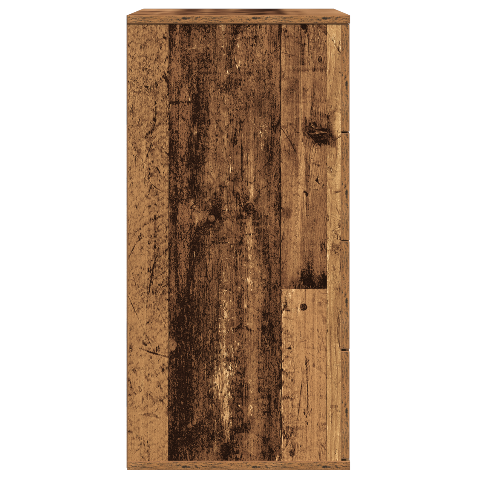 Dressoir met lade met opslag Oude hout 60 x 39 x 80 cm Bewerkt hout