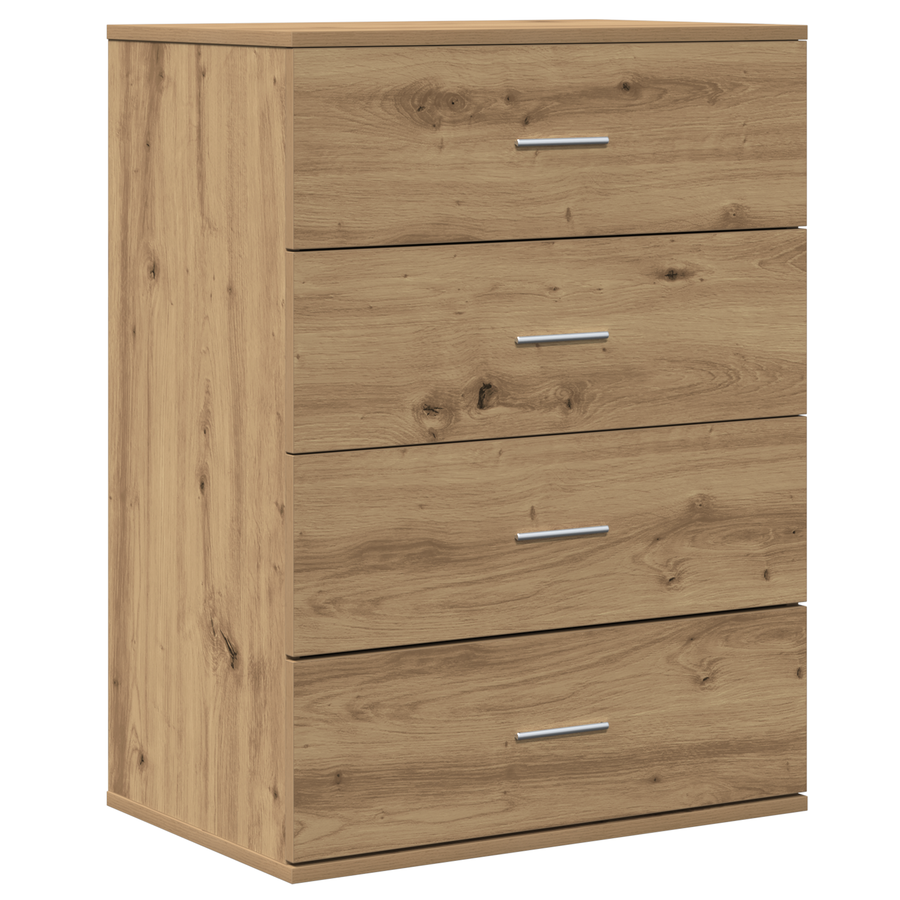 Dressoir Ambachtelijk eiken 60 x 39 x 80 cm Bewerkt hout
