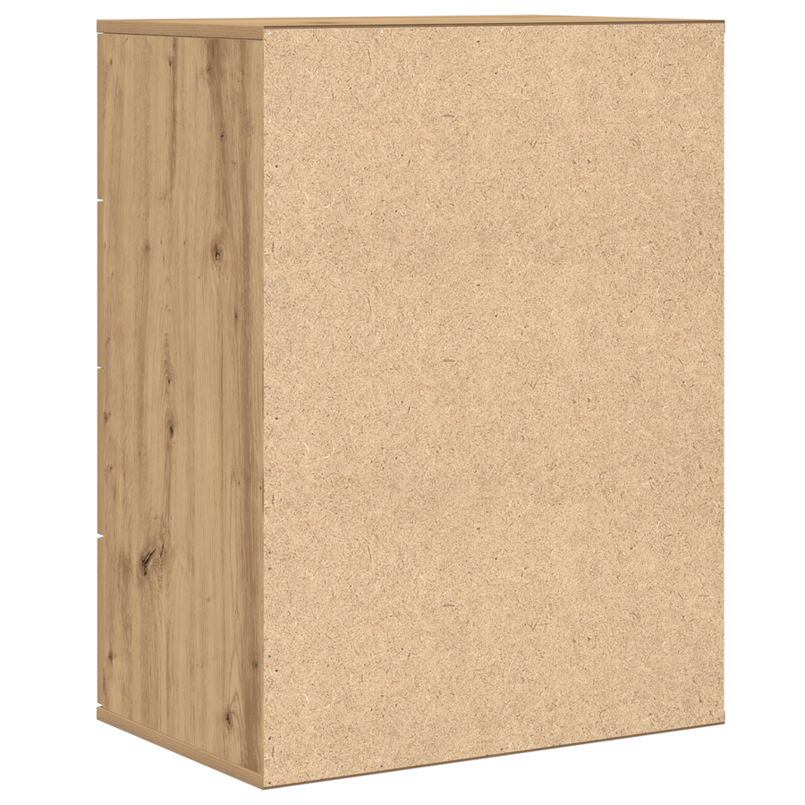 Dressoir Ambachtelijk eiken 60 x 39 x 80 cm Bewerkt hout