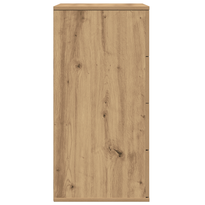 Dressoir Ambachtelijk eiken 60 x 39 x 80 cm Bewerkt hout