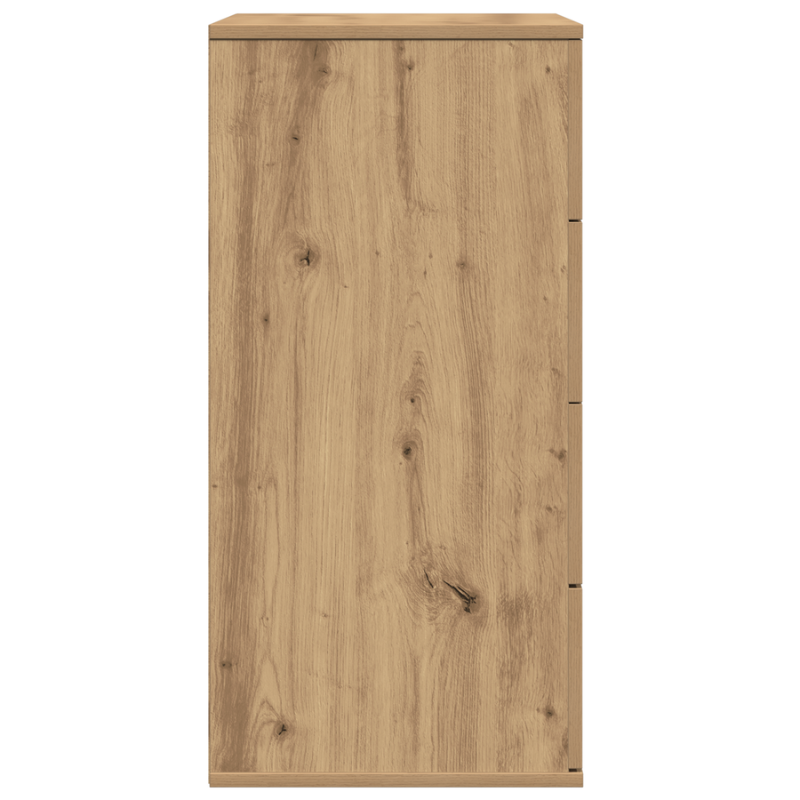 Dressoir Ambachtelijk eiken 60 x 39 x 80 cm Bewerkt hout