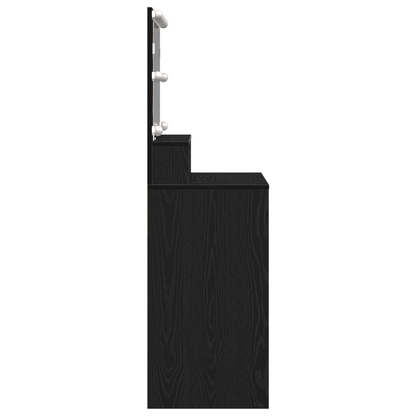 Plafondtafel Zwart eiken Spaanplaat