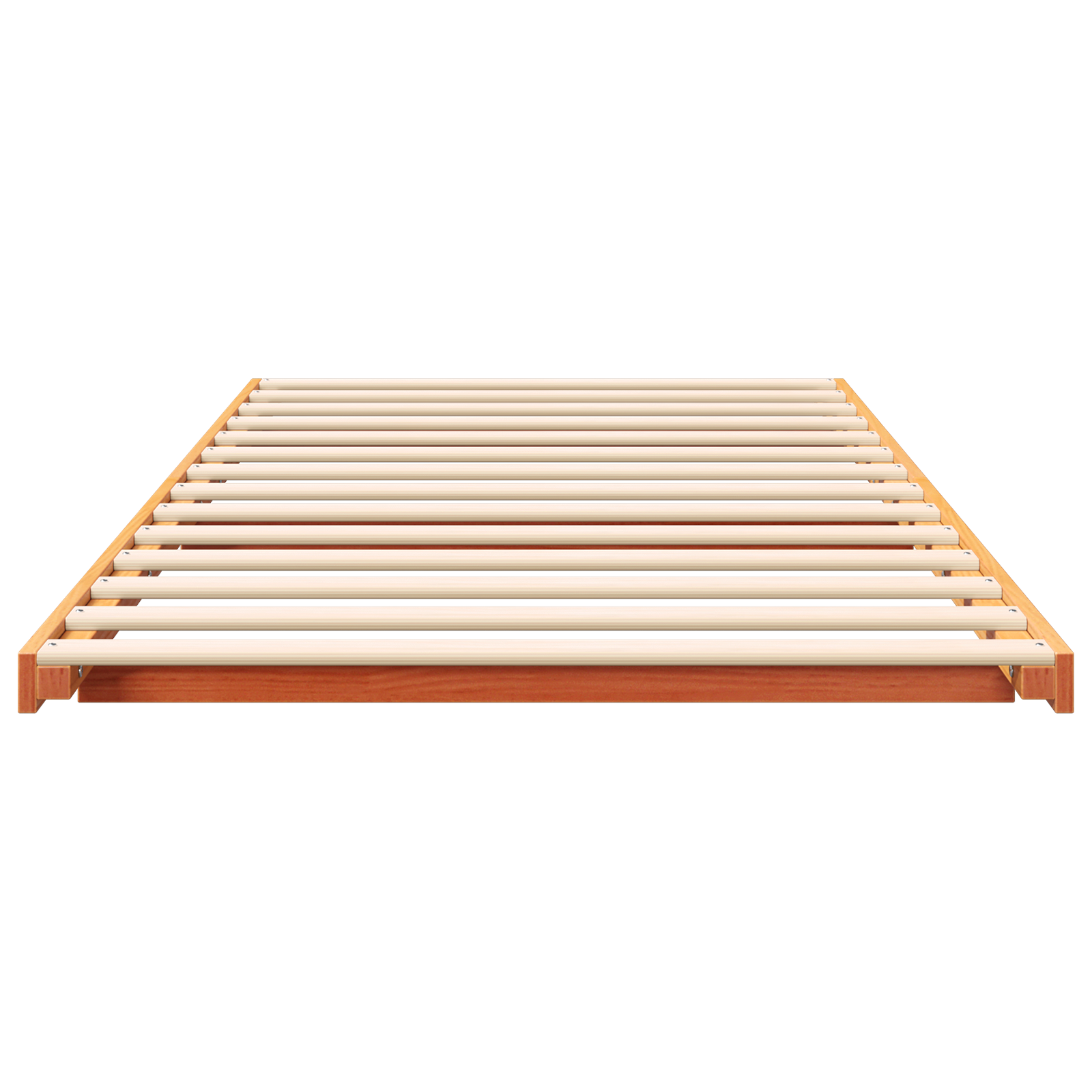 Bedframe Wasbruin 100 x 200 cm Massief grenenhout