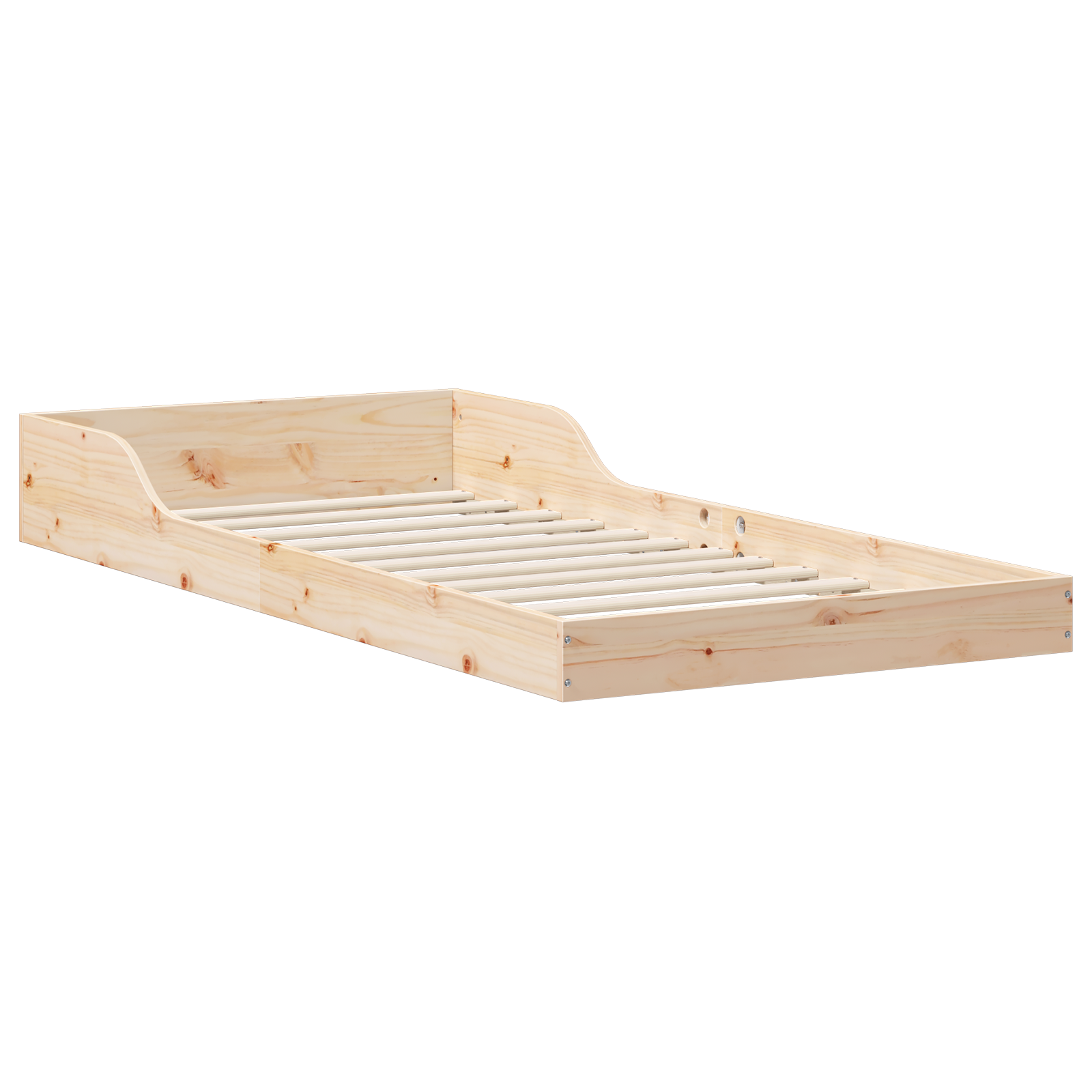 Bedframe Bruin 80 x 220 cm Massief grenenhout