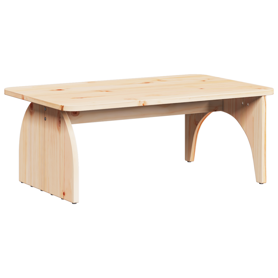 Salontafel Natuurlijk 80 x 50 x 31 cm Massief grenenhout