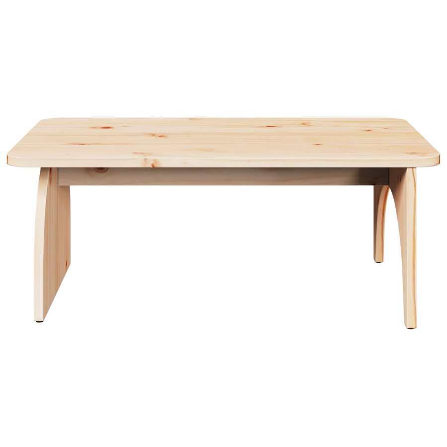 Salontafel Natuurlijk 80 x 50 x 31 cm Massief grenenhout