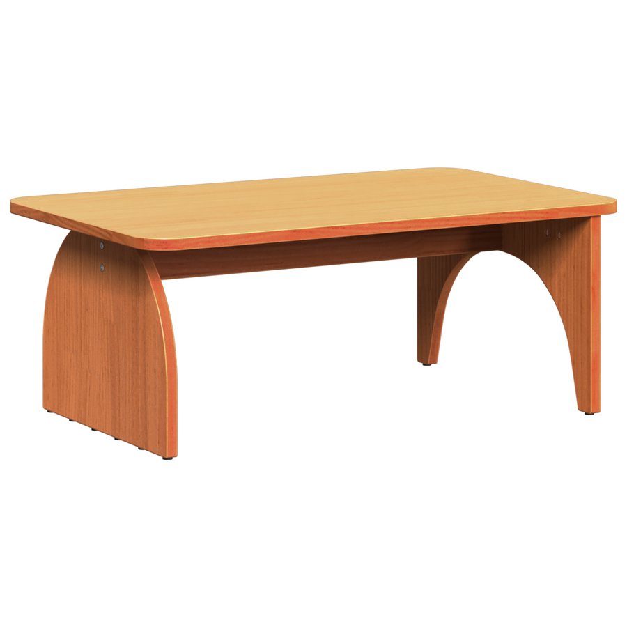 Salontafel Wasbruin 80 x 50 x 31 cm Massief grenenhout