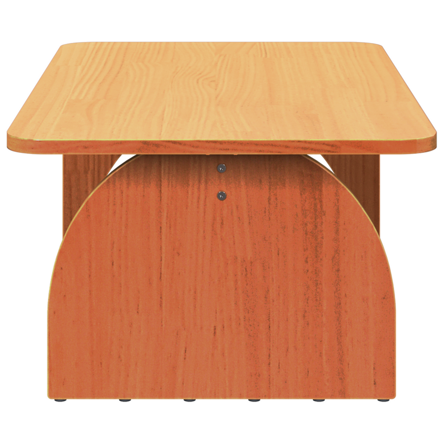 Salontafel Wasbruin 80 x 50 x 31 cm Massief grenenhout
