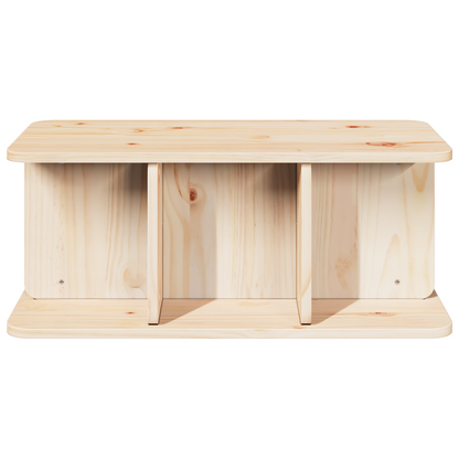 Salontafel Natuurlijk 80 x 39.5 x 33.5 cm Massief grenenhout