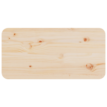 Salontafel Natuurlijk 80 x 39.5 x 33.5 cm Massief grenenhout