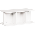 Coffee table White 80 x 39.5 x 33.5 cm Solid pine wood