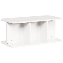 Salontafel Wit 80 x 39.5 x 33.5 cm Massief grenenhout