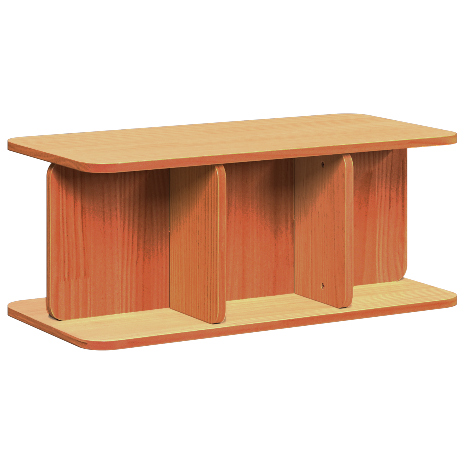 Salontafel Wasbruin 80 x 39.5 x 33.5 cm Massief grenenhout