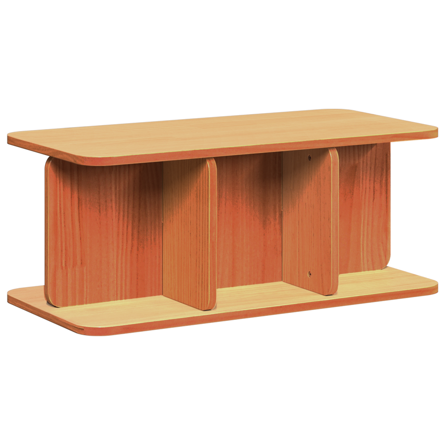 Salontafel Wasbruin 80 x 39.5 x 33.5 cm Massief grenenhout