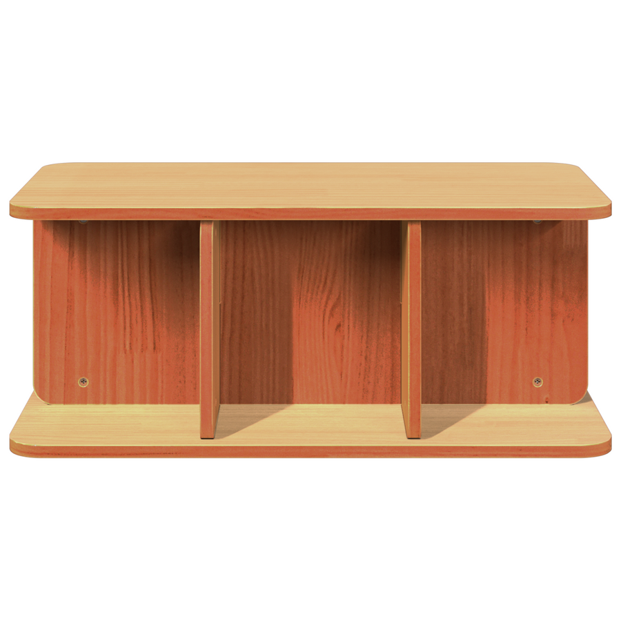 Salontafel Wasbruin 80 x 39.5 x 33.5 cm Massief grenenhout