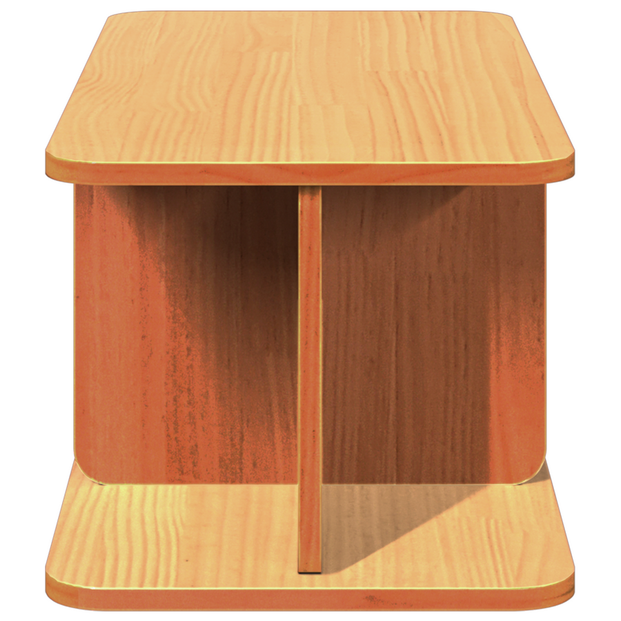 Salontafel Wasbruin 80 x 39.5 x 33.5 cm Massief grenenhout