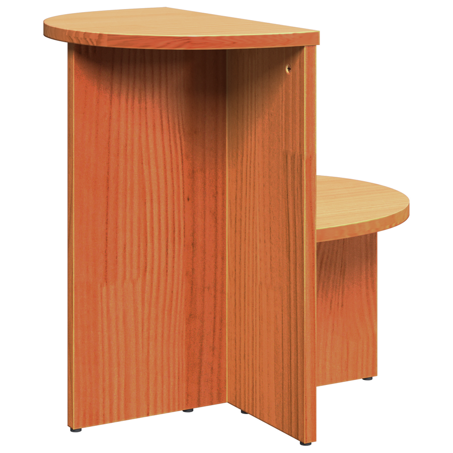 Bijzettafel Wasbruin 50 x 40 x 50 cm Massief grenenhout