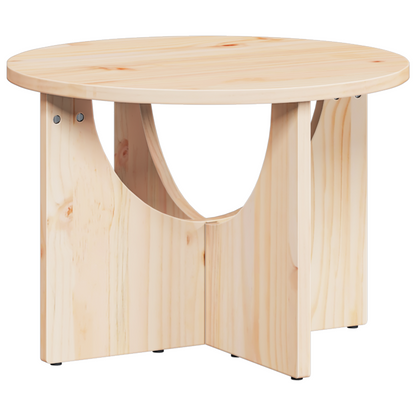 Salontafel Natuurlijk 50 x 50 x 35 cm Massief grenenhout