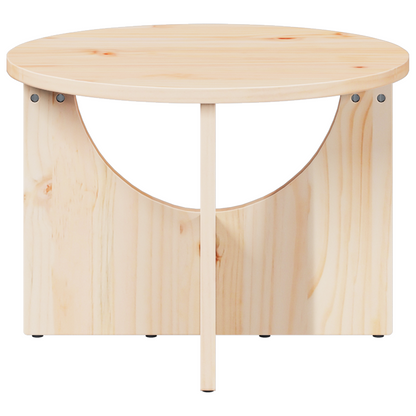 Salontafel Natuurlijk 50 x 50 x 35 cm Massief grenenhout