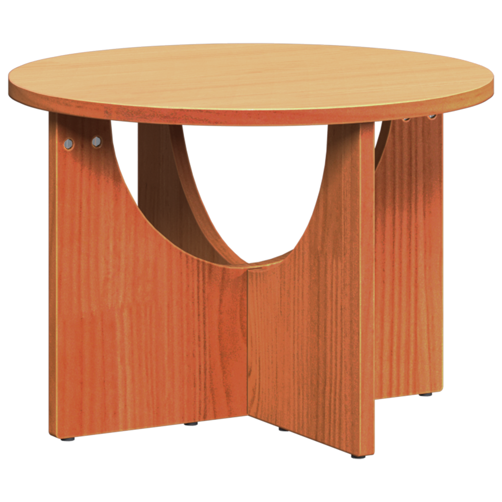 Salontafel Bruin 50 x 50 x 35 cm Massief grenenhout