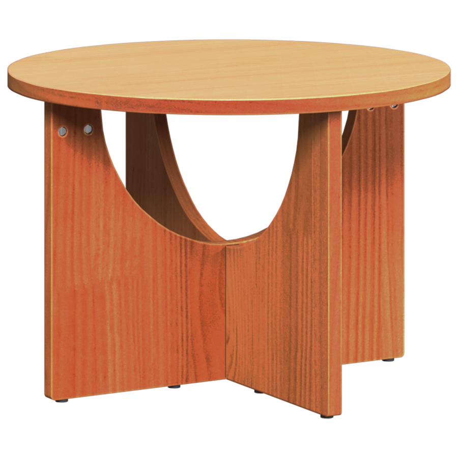 Salontafel Bruin 50 x 50 x 35 cm Massief grenenhout