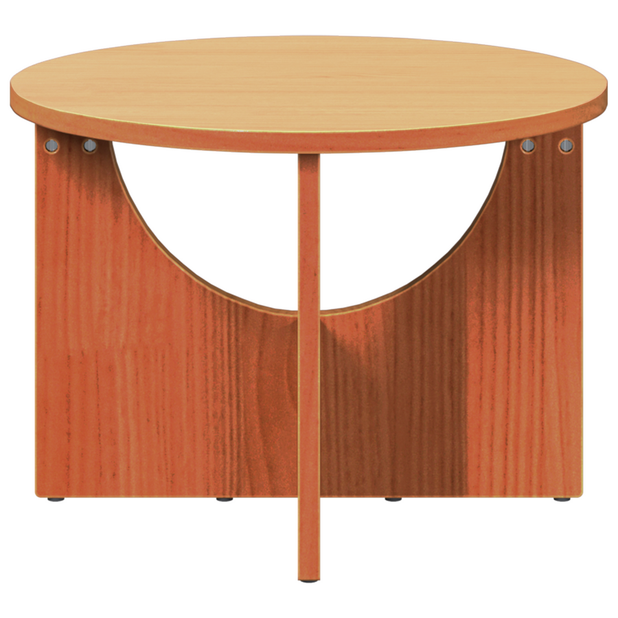 Salontafel Bruin 50 x 50 x 35 cm Massief grenenhout