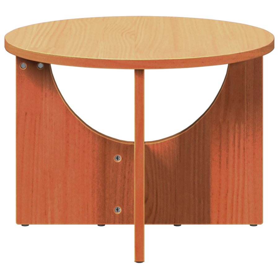 Salontafel Bruin 50 x 50 x 35 cm Massief grenenhout
