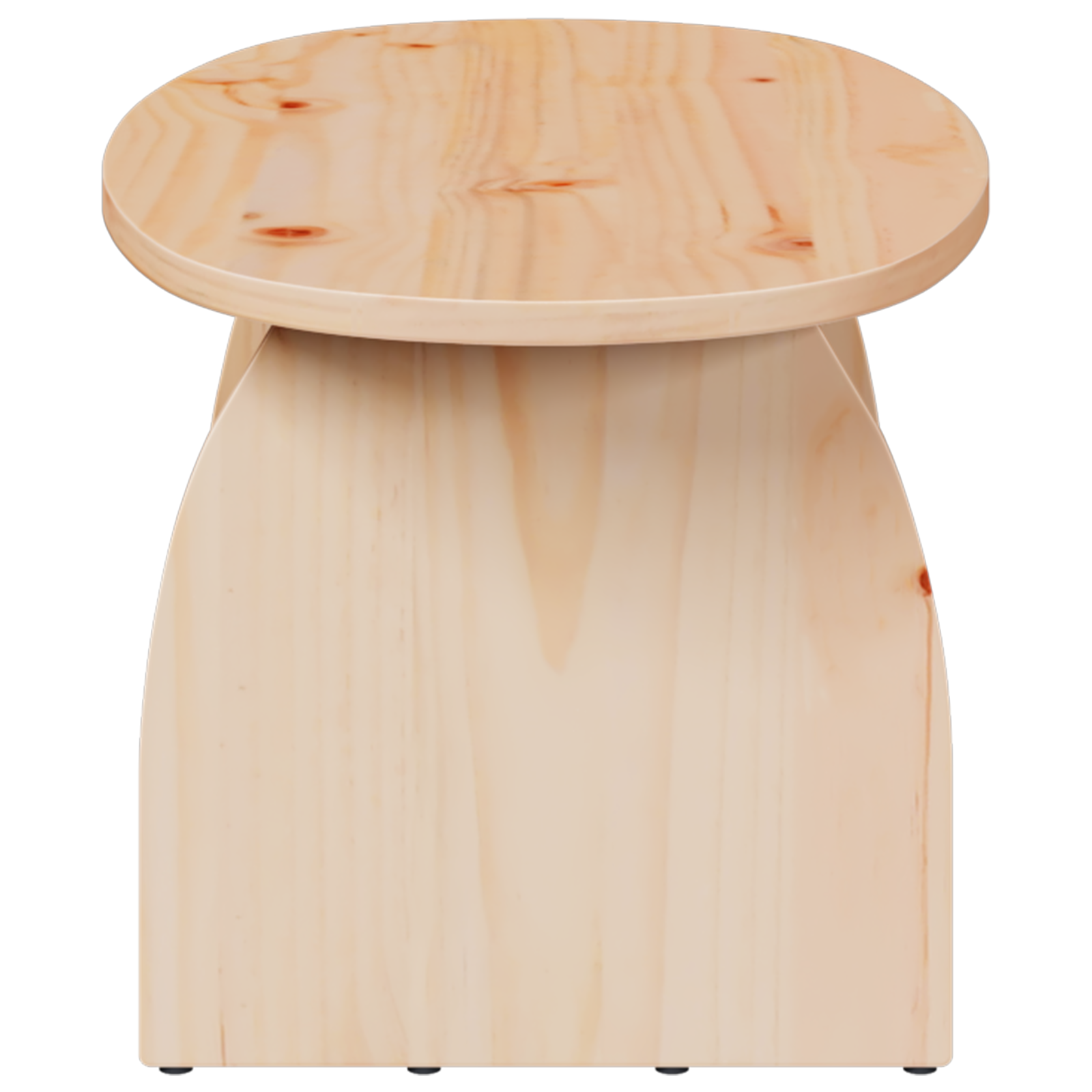 Salontafel Natuurlijk 80 x 40 x 35 cm Massief grenenhout