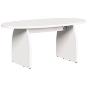 Coffee Table White 80 x 40 x 35 cm Solid pine